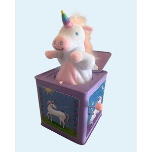 Jack Rabbit Creations Unicorn Jack-In-The-Box Toy